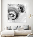 Reverse Ripple Effect I by Ethan Harper on GIANT ART - neutral abstract
