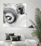 Reverse Ripple Effect I by Ethan Harper on GIANT ART - neutral abstract