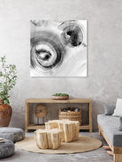 Reverse Ripple Effect I by Ethan Harper on GIANT ART - neutral abstract