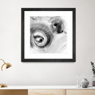 Reverse Ripple Effect I by Ethan Harper on GIANT ART - neutral abstract