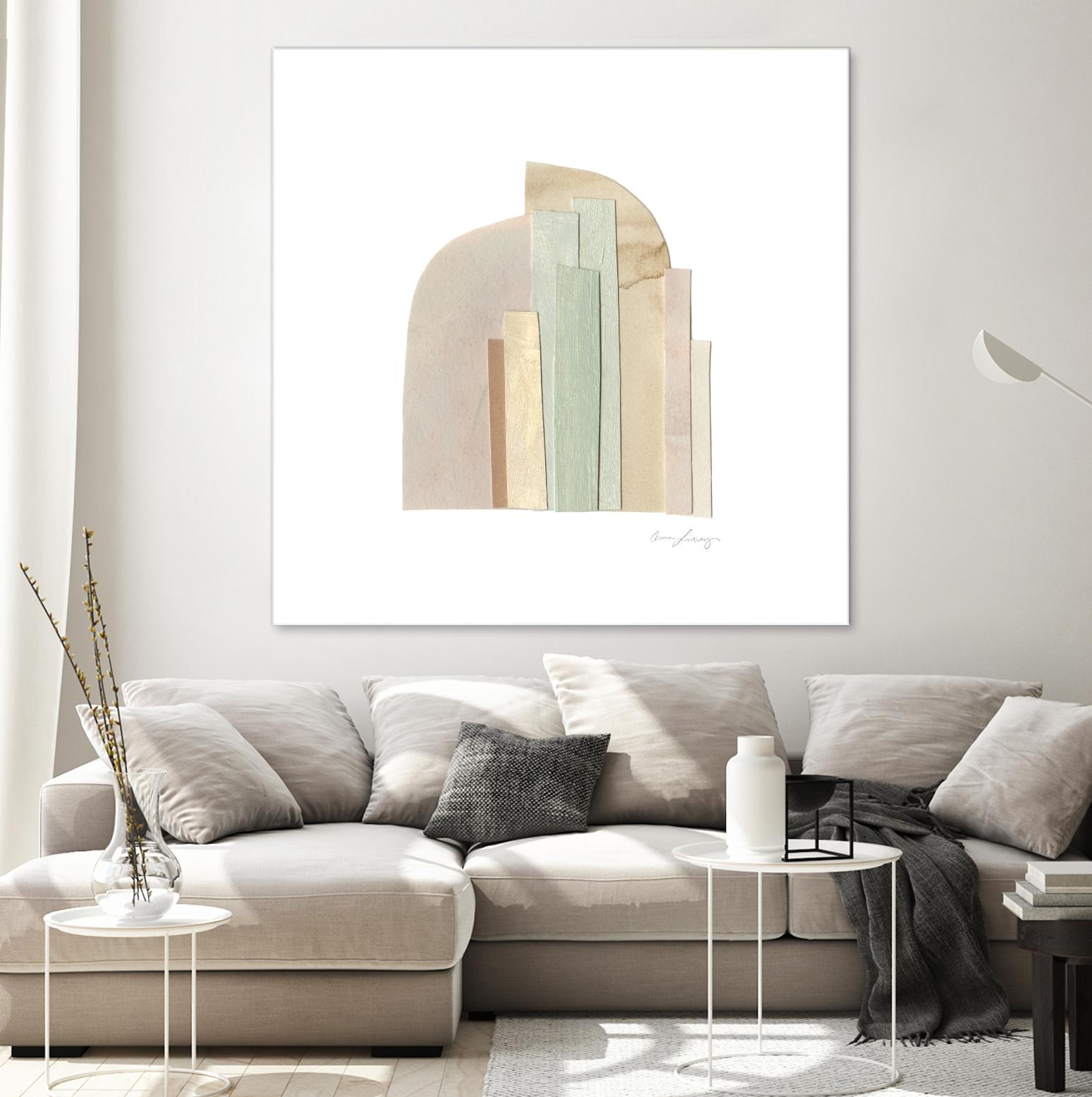 Flourescel I by Emma Scarvey on GIANT ART - pastels abstract