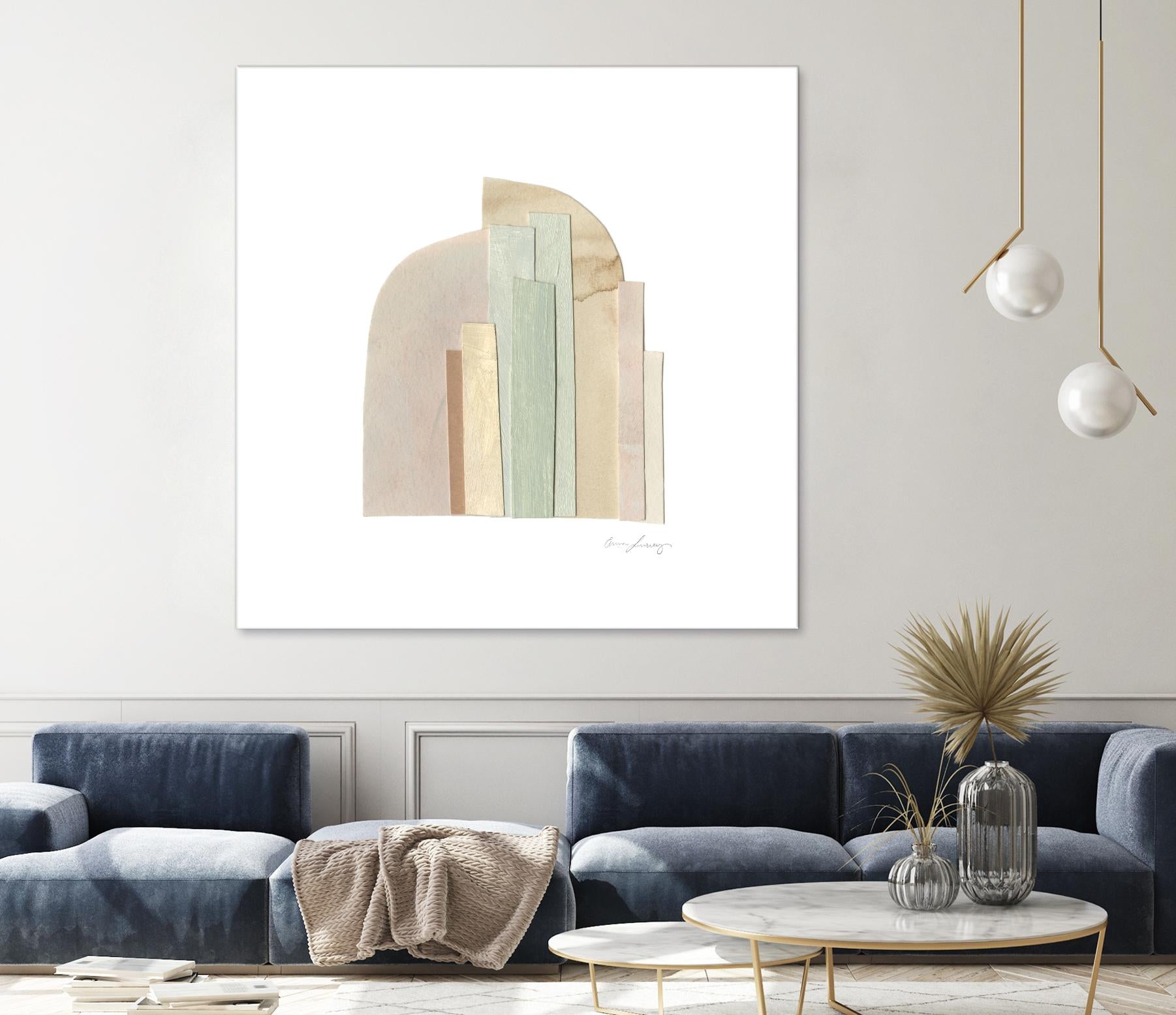 Flourescel I by Emma Scarvey on GIANT ART - pastels abstract