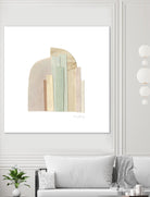 Flourescel I by Emma Scarvey on GIANT ART - pastels abstract