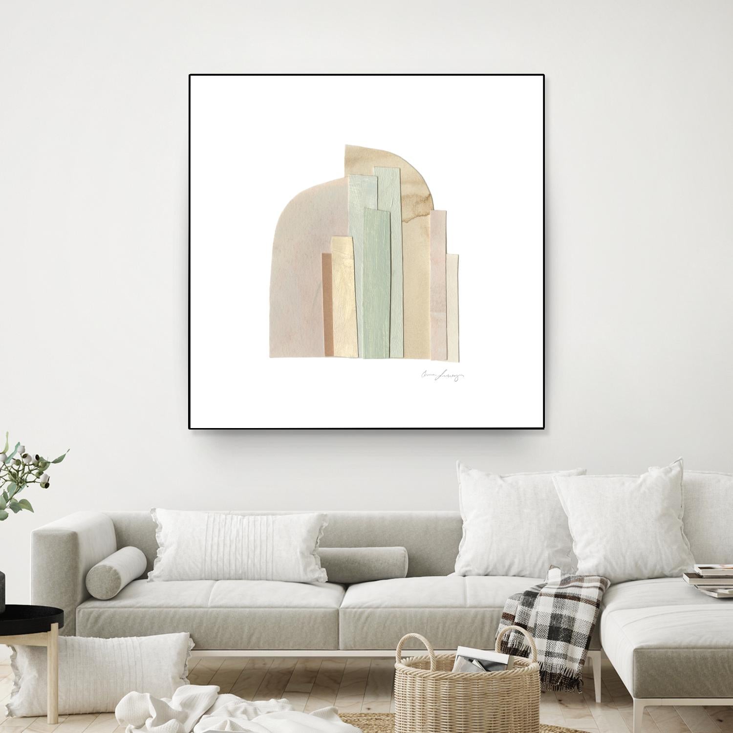 Flourescel I by Emma Scarvey on GIANT ART - pastels abstract