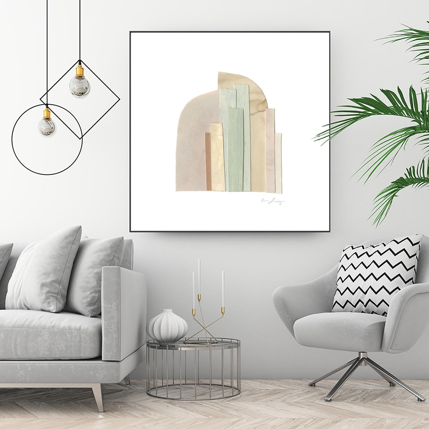 Flourescel I by Emma Scarvey on GIANT ART - pastels abstract