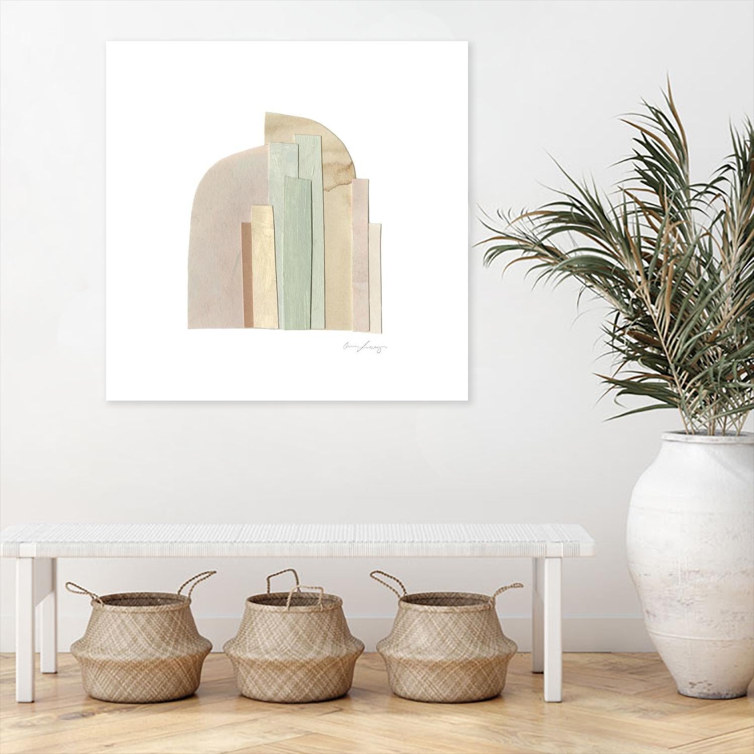 Flourescel I by Emma Scarvey on GIANT ART - pastels abstract