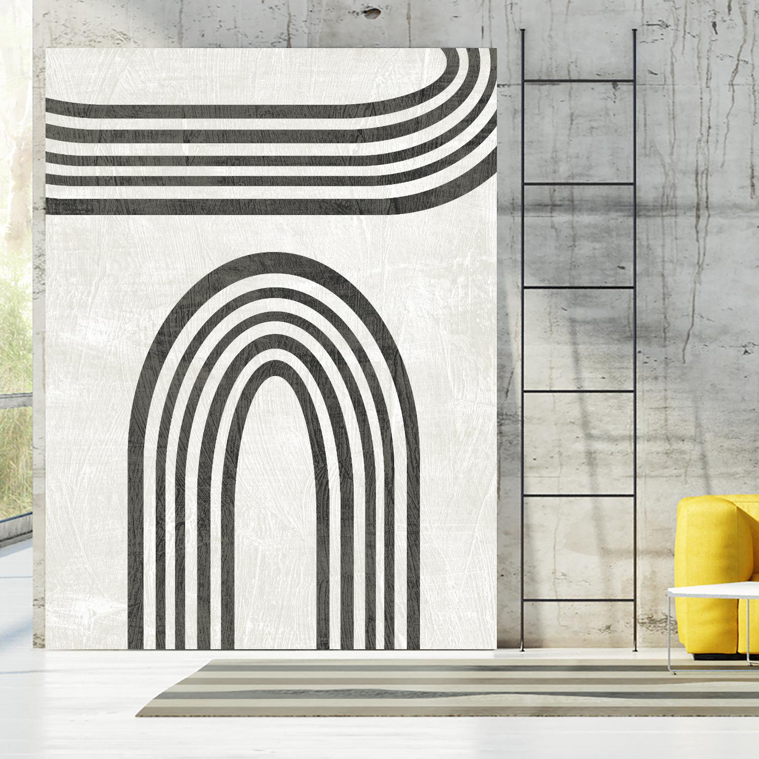 Modern Arc III by June Erica Vess on GIANT ART - neutral abstract