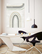 Modern Arc in Color III by June Erica Vess on GIANT ART - neutral abstract