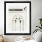 Modern Arc in Color III by June Erica Vess on GIANT ART - neutral abstract