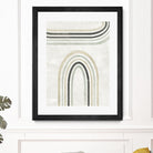 Modern Arc in Color III by June Erica Vess on GIANT ART - neutral abstract