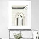 Modern Arc in Color III by June Erica Vess on GIANT ART - neutral abstract