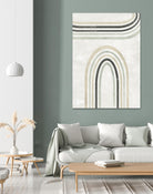 Modern Arc in Color III by June Erica Vess on GIANT ART - neutral abstract