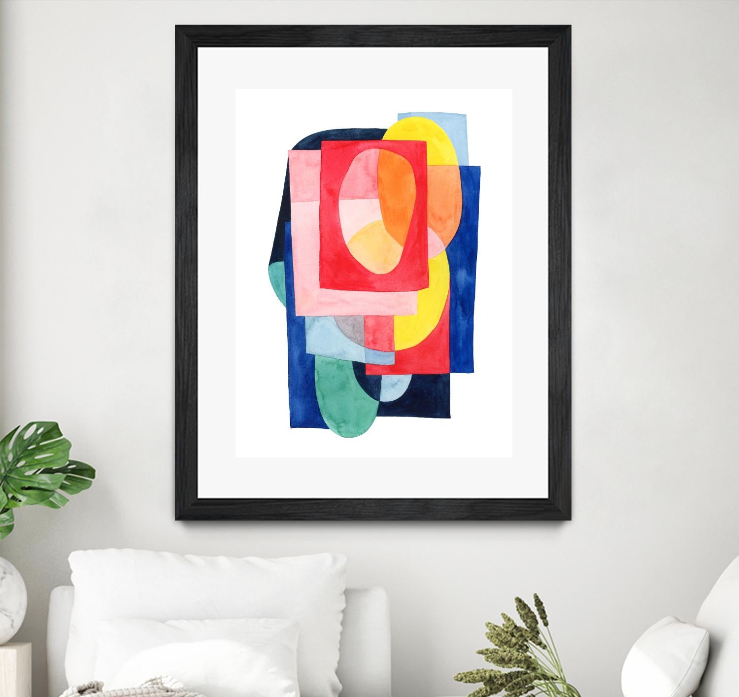 Launder II by Grace Popp on GIANT ART - brights abstract