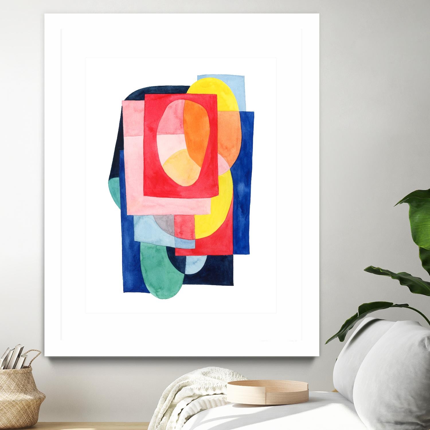 Launder II by Grace Popp on GIANT ART - brights abstract