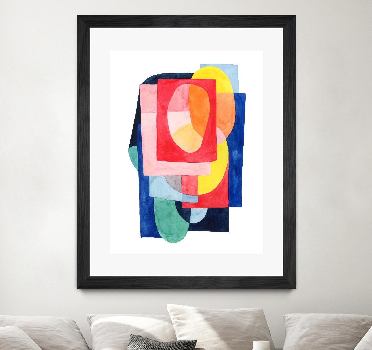 Launder II by Grace Popp on GIANT ART - brights abstract