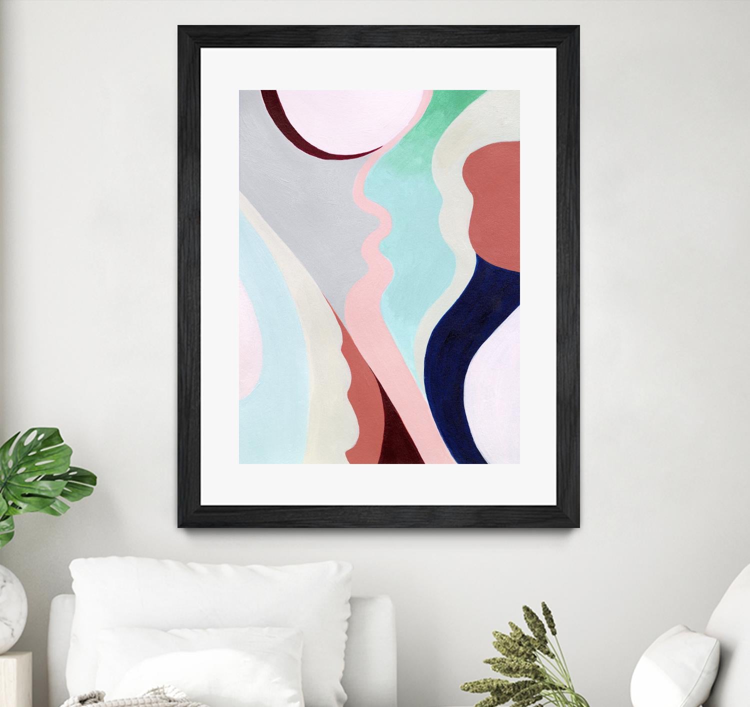 Pastel Highlands I by Grace Popp on GIANT ART - pastels abstract