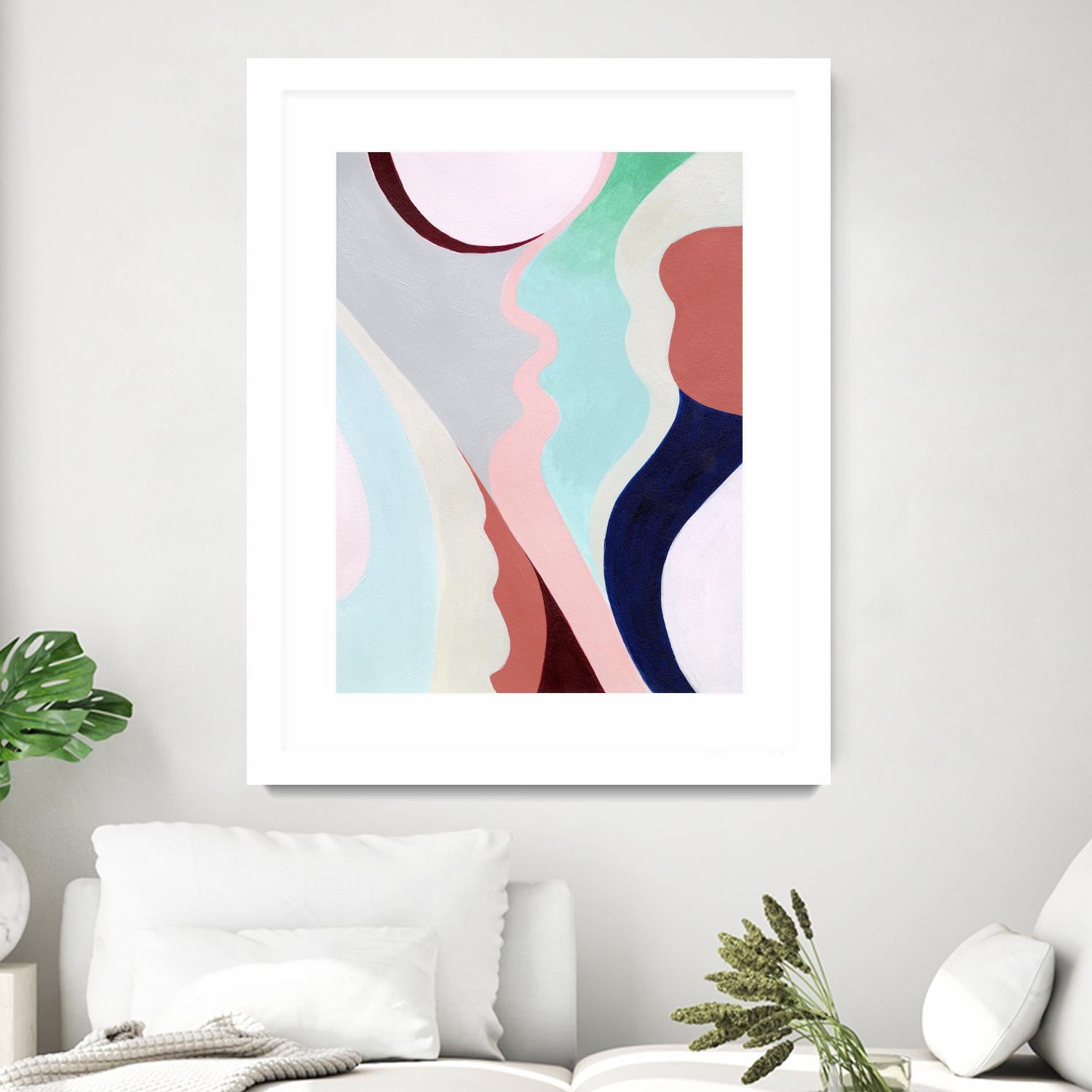 Pastel Highlands I by Grace Popp on GIANT ART - pastels abstract