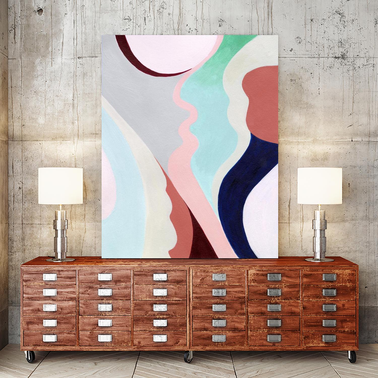 Pastel Highlands I by Grace Popp on GIANT ART - pastels abstract