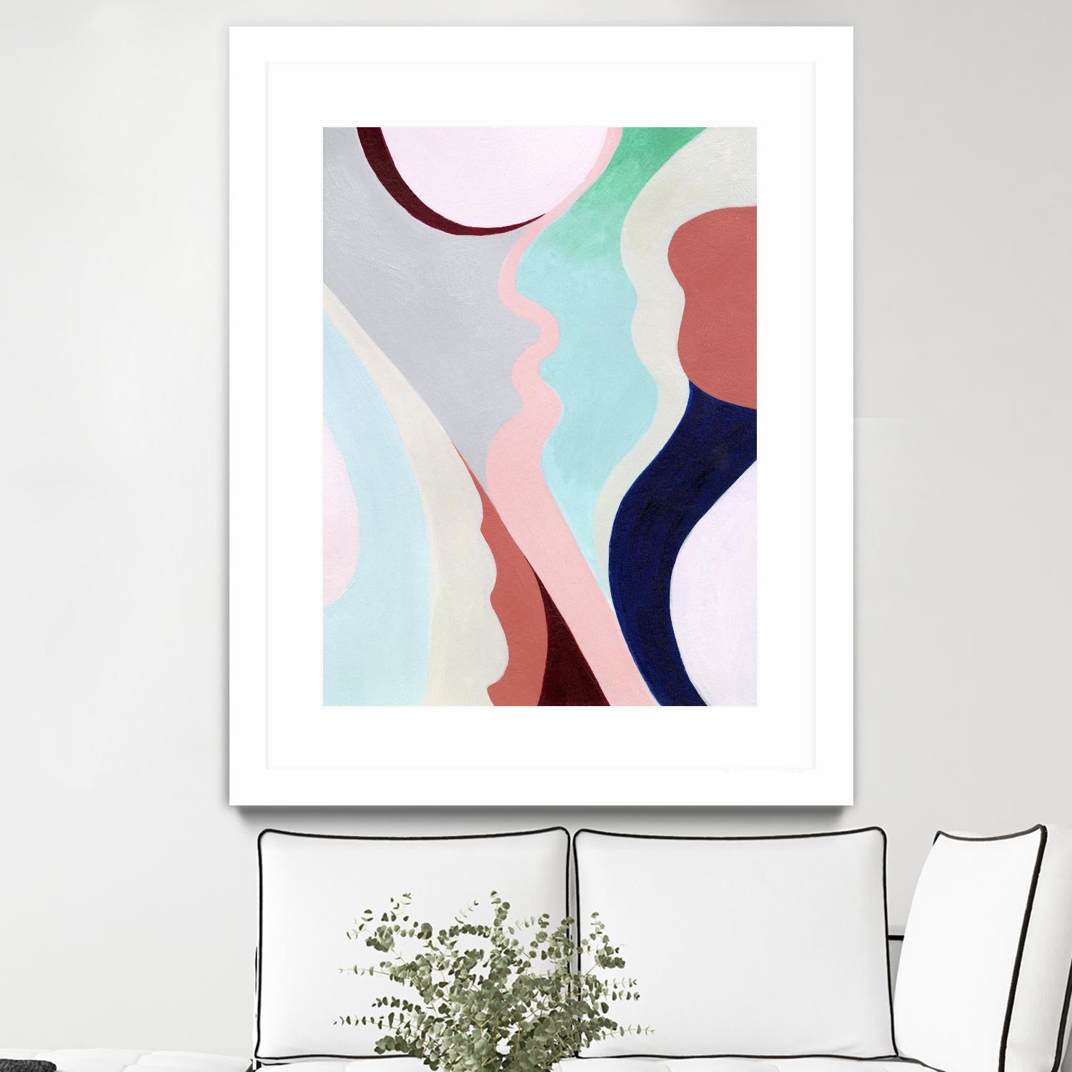 Pastel Highlands I by Grace Popp on GIANT ART - pastels abstract