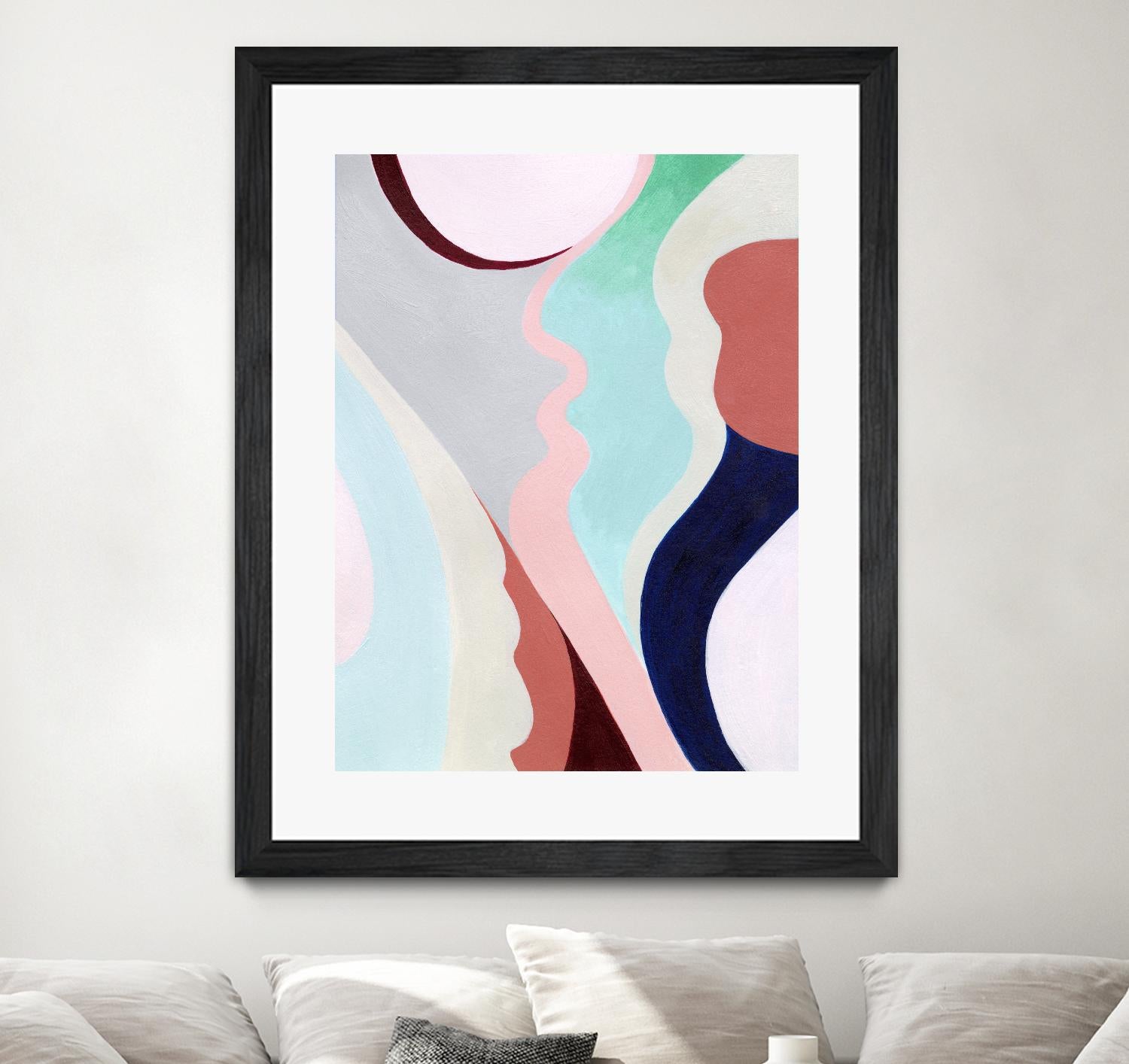 Pastel Highlands I by Grace Popp on GIANT ART - pastels abstract