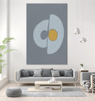 Quaternary Trilogy III by Regina Moore on GIANT ART - neutral abstract