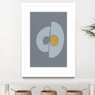 Quaternary Trilogy III by Regina Moore on GIANT ART - neutral abstract