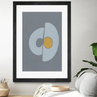 Quaternary Trilogy III by Regina Moore on GIANT ART - neutral abstract