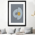 Quaternary Trilogy III by Regina Moore on GIANT ART - neutral abstract