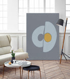 Quaternary Trilogy III by Regina Moore on GIANT ART - neutral abstract