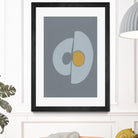 Quaternary Trilogy III by Regina Moore on GIANT ART - neutral abstract