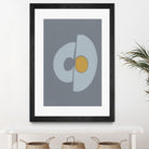 Quaternary Trilogy III by Regina Moore on GIANT ART - neutral abstract