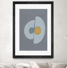 Quaternary Trilogy III by Regina Moore on GIANT ART - neutral abstract