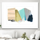 Accordion Fold I by June Erica Vess on GIANT ART - pastels abstract