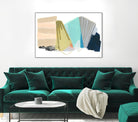 Accordion Fold I by June Erica Vess on GIANT ART - pastels abstract