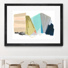 Accordion Fold I by June Erica Vess on GIANT ART - pastels abstract