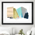 Accordion Fold I by June Erica Vess on GIANT ART - pastels abstract