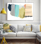 Accordion Fold II by June Erica Vess on GIANT ART - pastels abstract