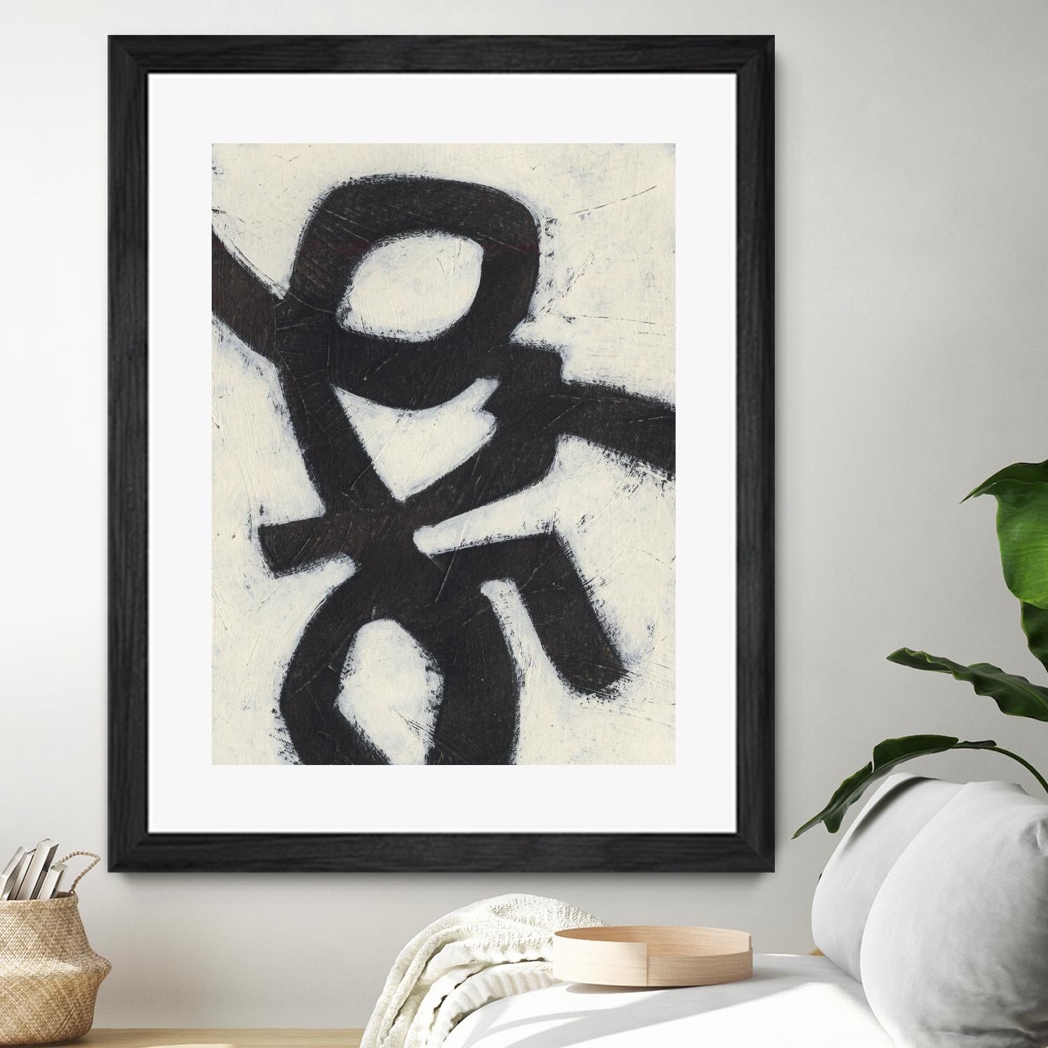 Symbiotic III by June Erica Vess on GIANT ART - black abstract