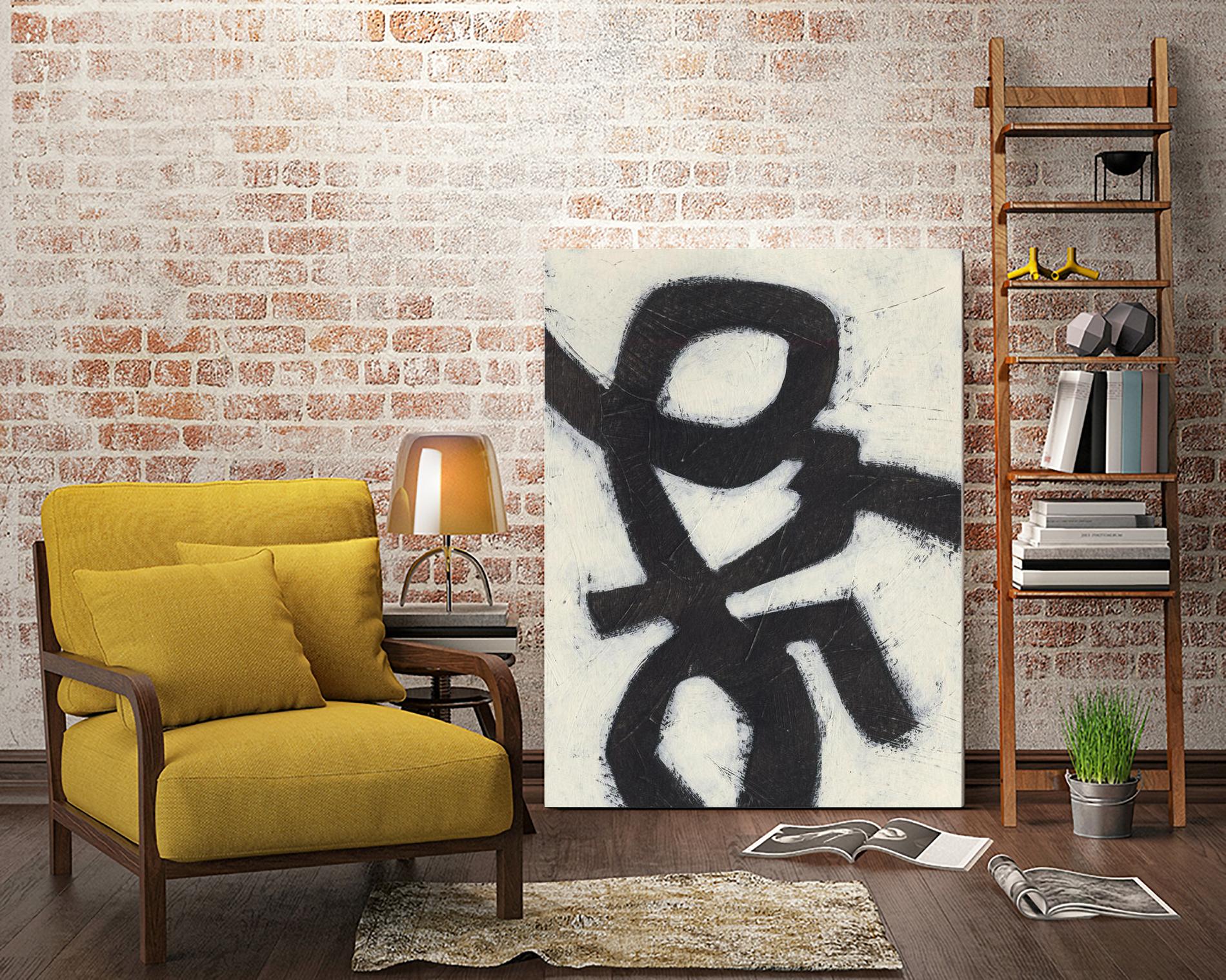 Symbiotic III by June Erica Vess on GIANT ART - black abstract