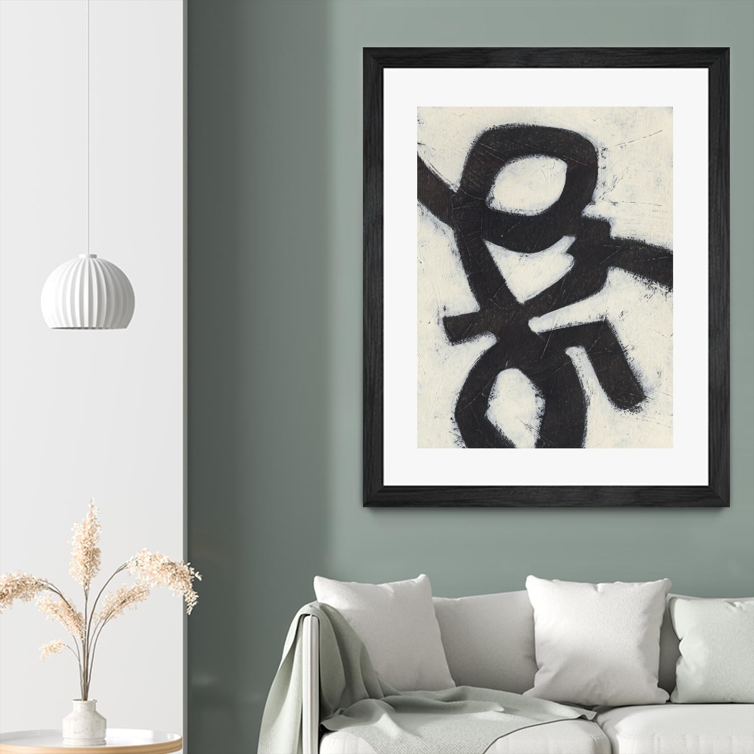 Symbiotic III by June Erica Vess on GIANT ART - black abstract