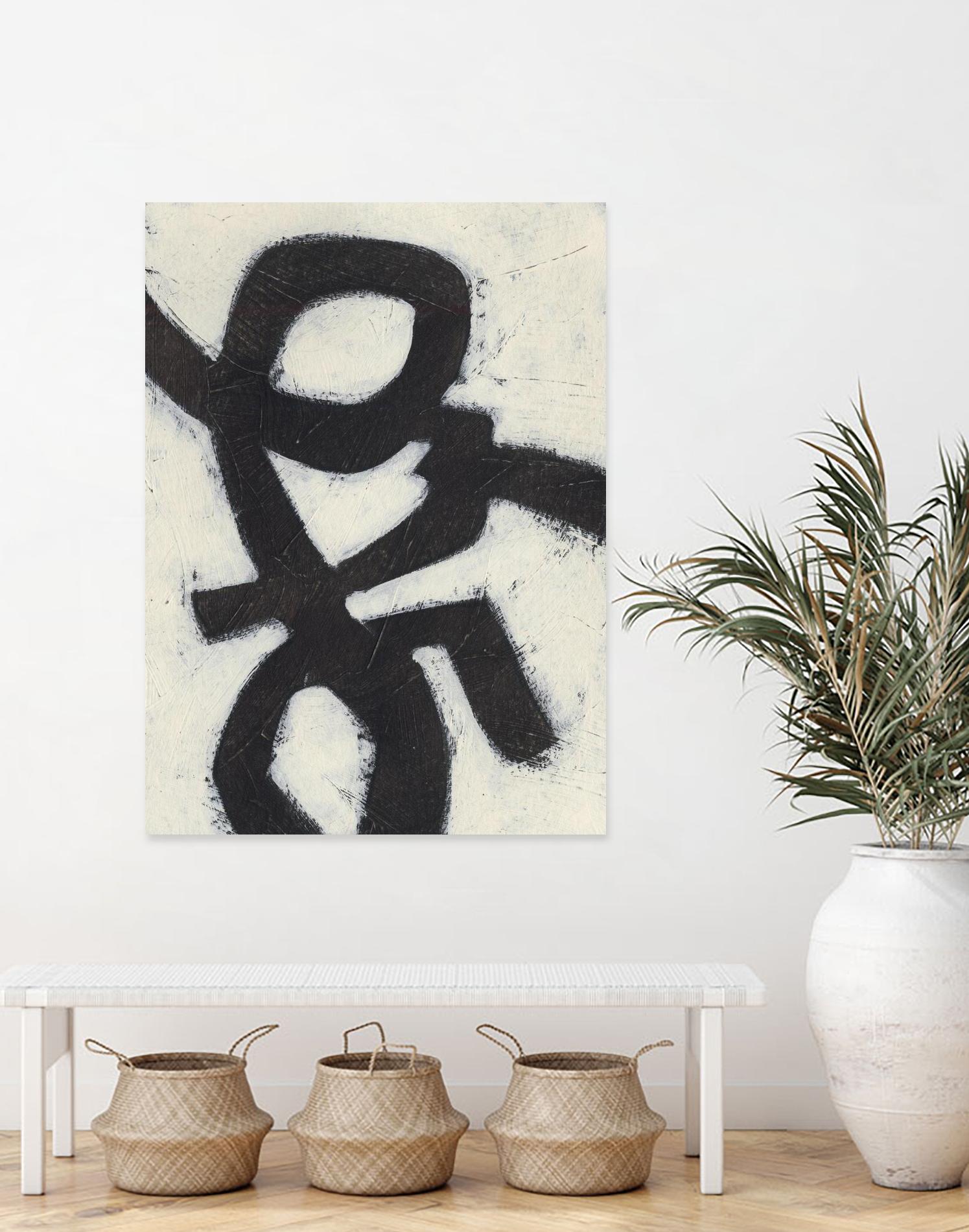 Symbiotic III by June Erica Vess on GIANT ART - black abstract