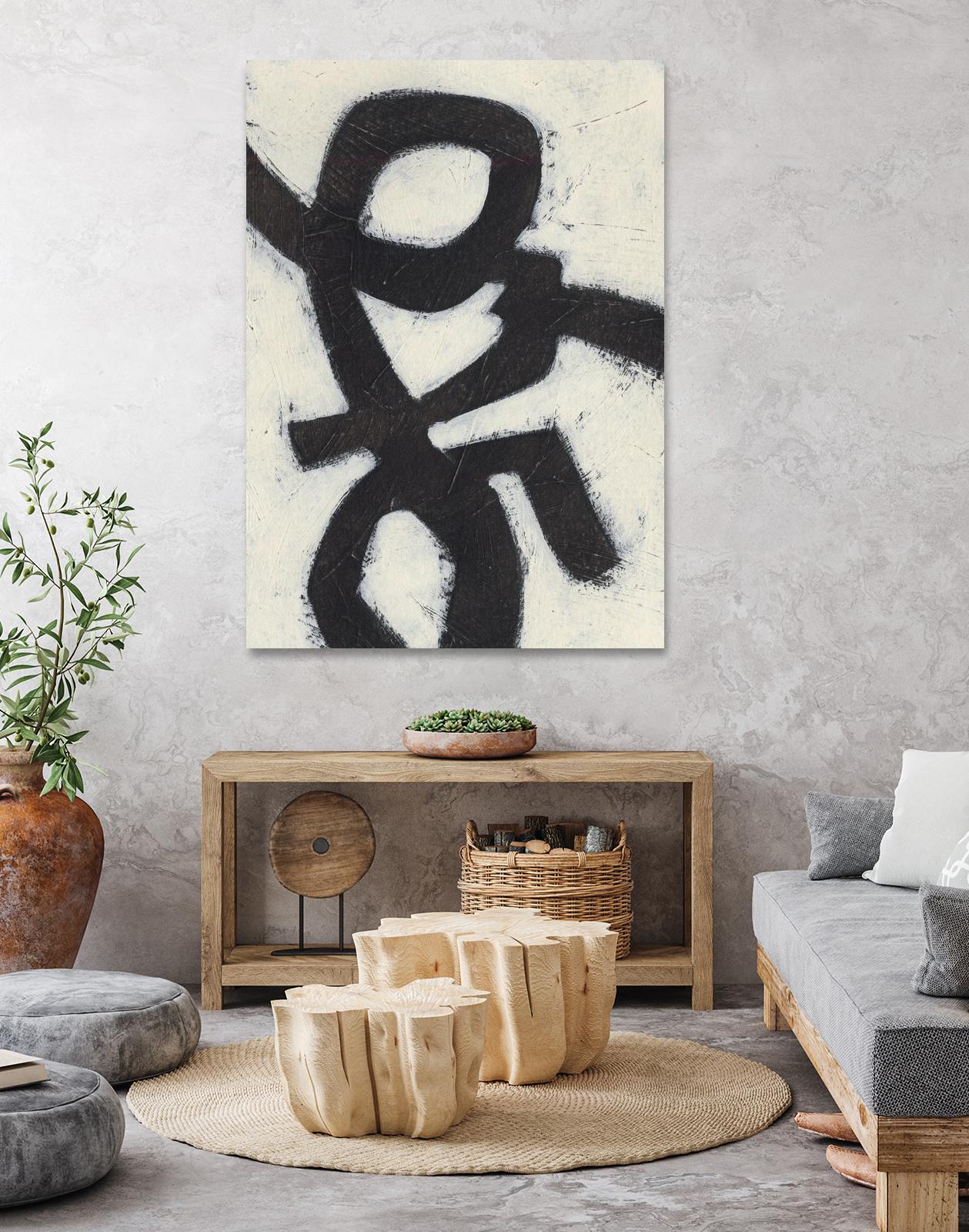 Symbiotic III by June Erica Vess on GIANT ART - black abstract