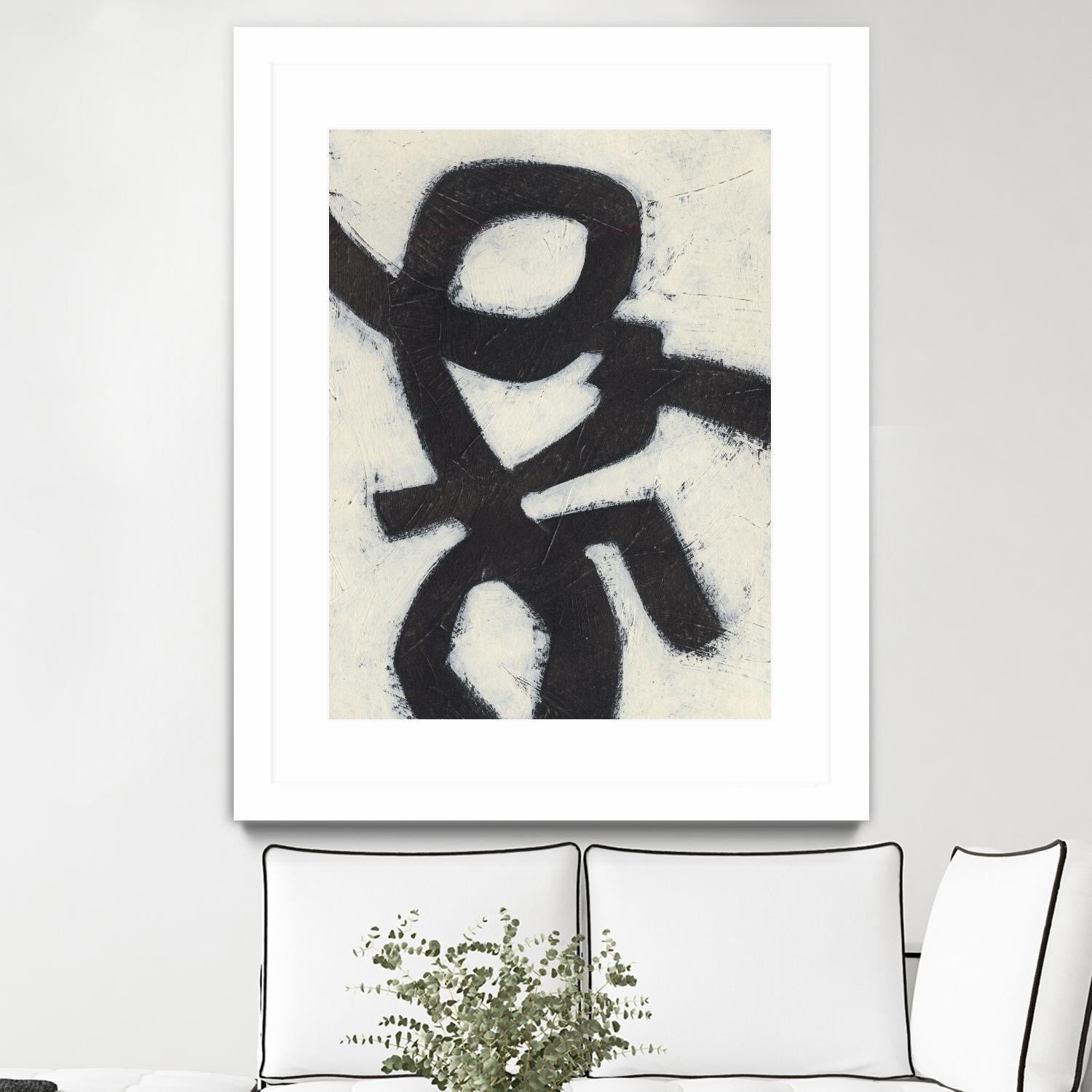 Symbiotic III by June Erica Vess on GIANT ART - black abstract