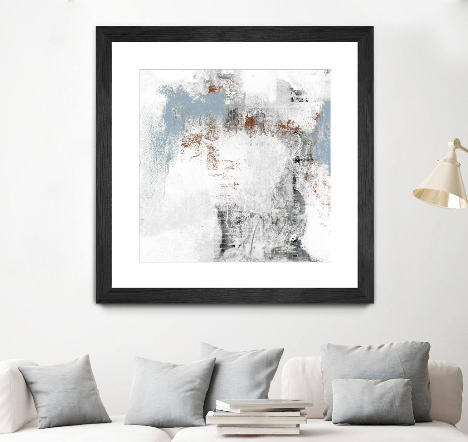 White Wash I by Jennifer Goldberger on GIANT ART - abstract