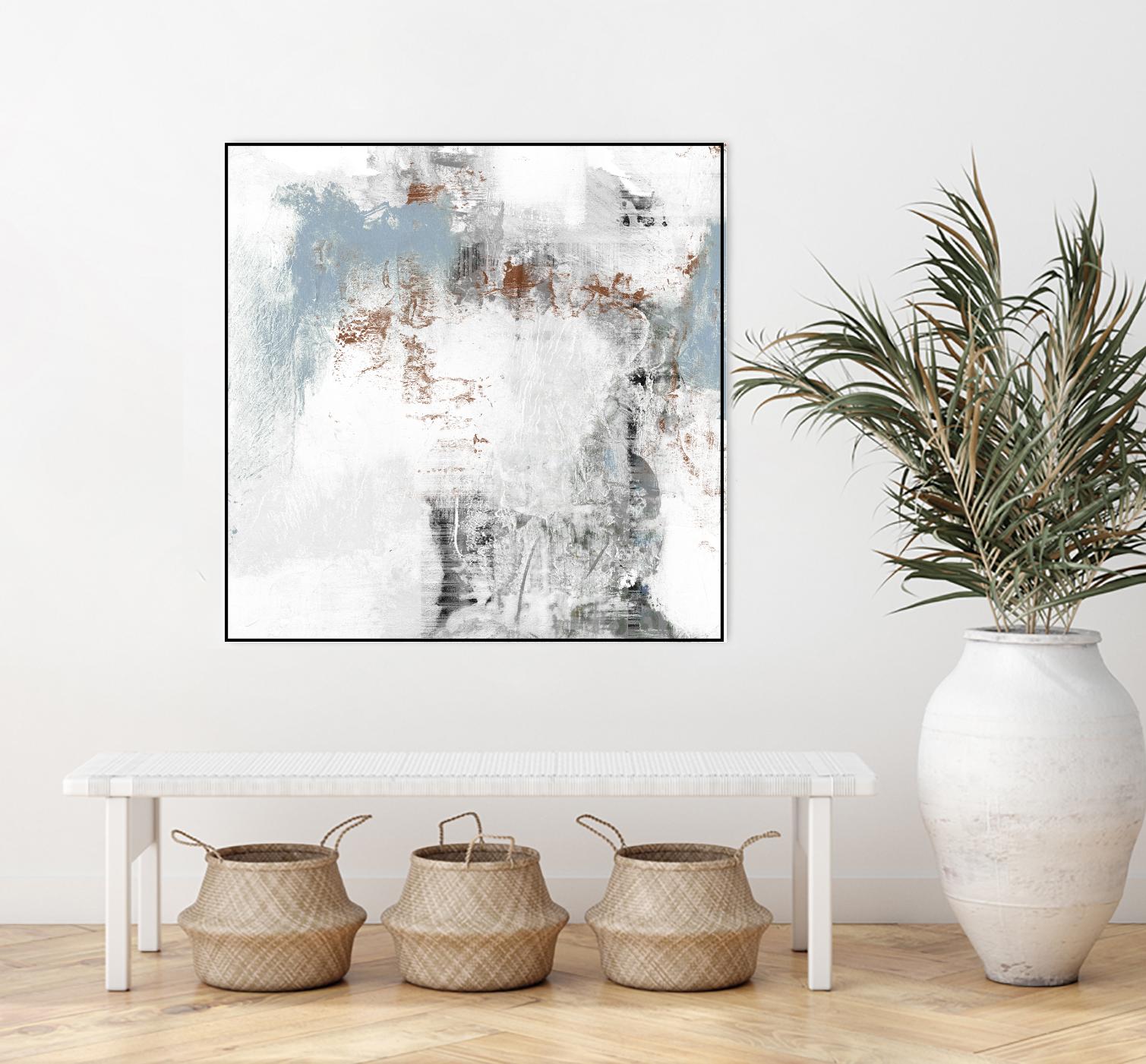 White Wash I by Jennifer Goldberger on GIANT ART - abstract