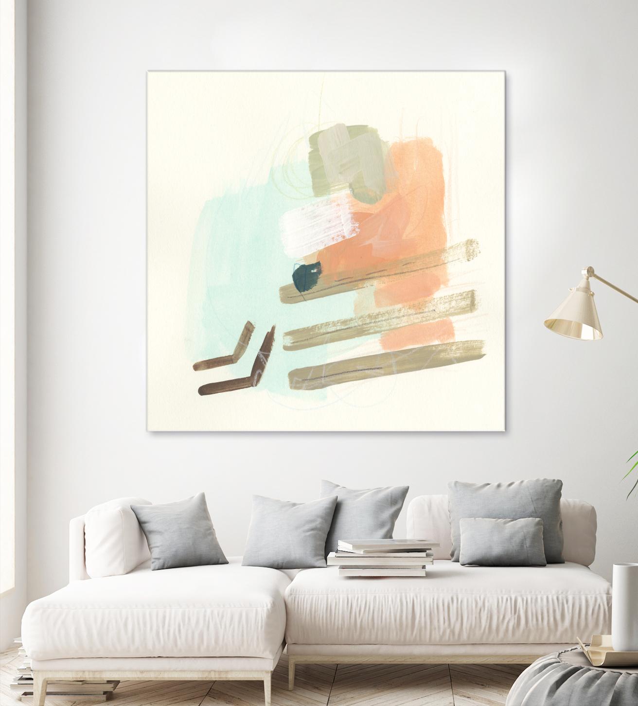 Key Note Shuffle I by June Erica Vess on GIANT ART - abstract