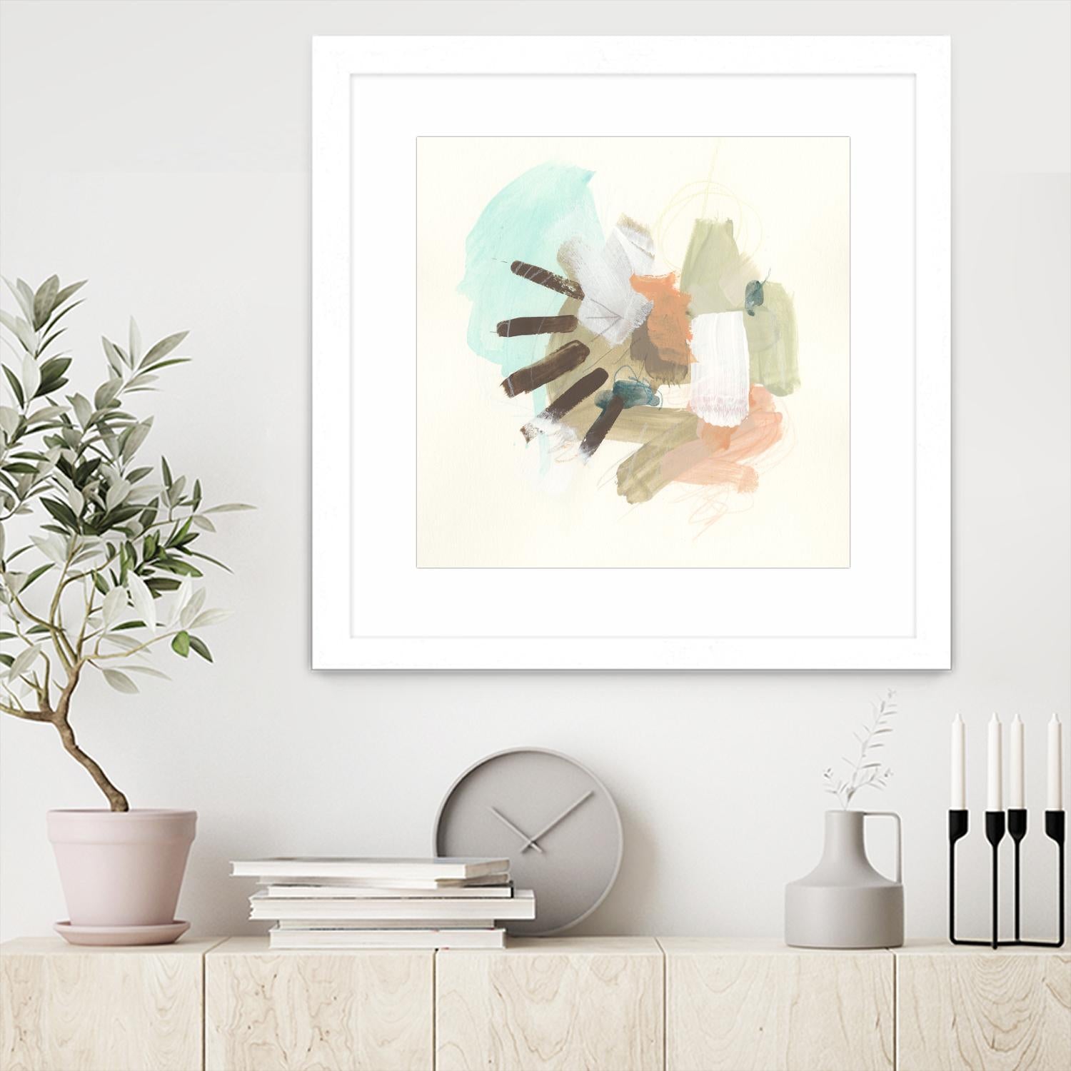 Key Note Shuffle III by June Erica Vess on GIANT ART - abstract