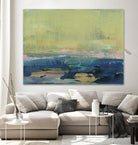 Vintage Landscape I by Jodi Fuchs on GIANT ART - blue sea scene