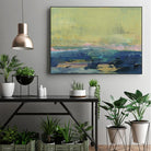 Vintage Landscape I by Jodi Fuchs on GIANT ART - blue sea scene