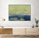 Vintage Landscape I by Jodi Fuchs on GIANT ART - blue sea scene
